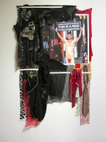 digital print on canvas and fabric